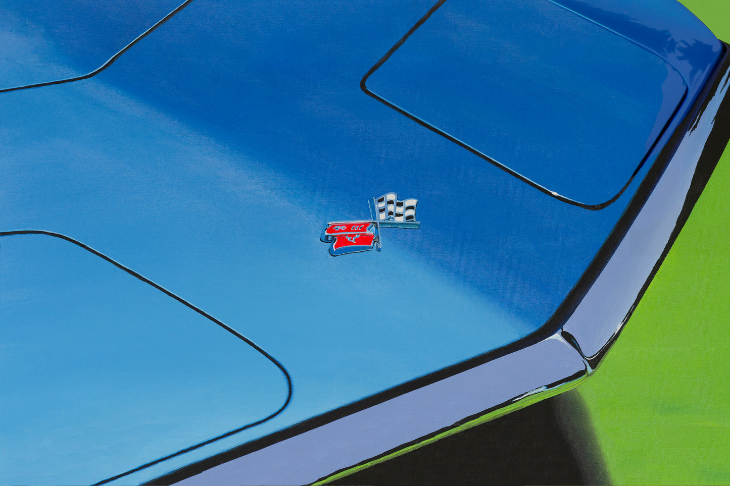 1970 Corvette Stingray on Museum Quality Paper