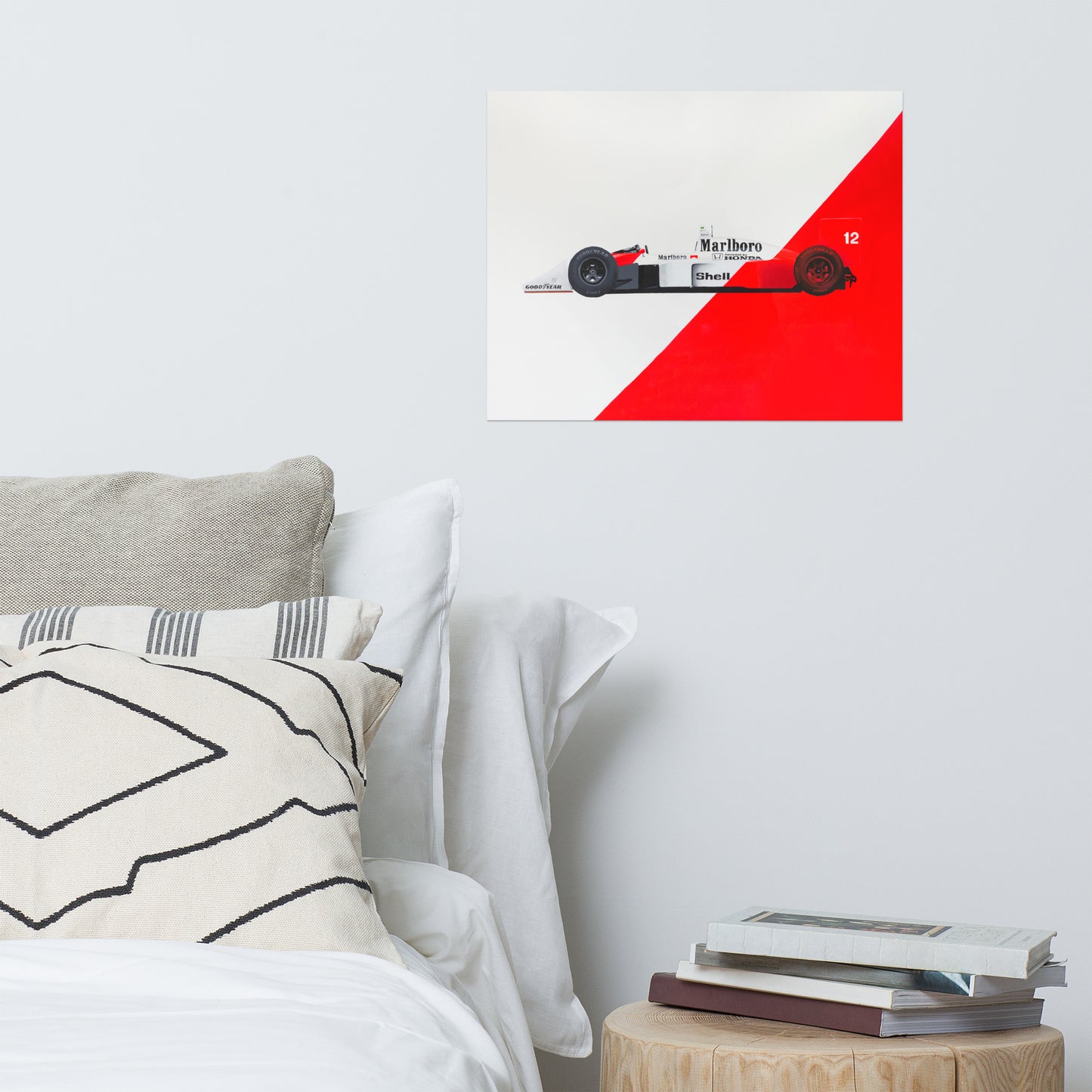 1988 McLaren MP 4/4 - Photo paper poster