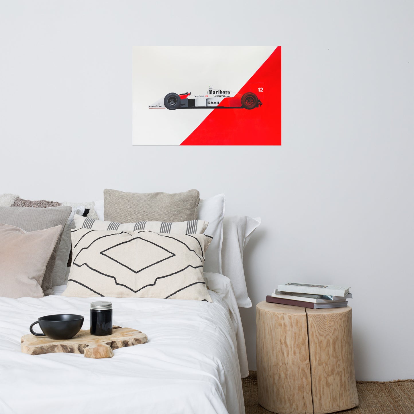 1988 McLaren MP 4/4 - Photo paper poster