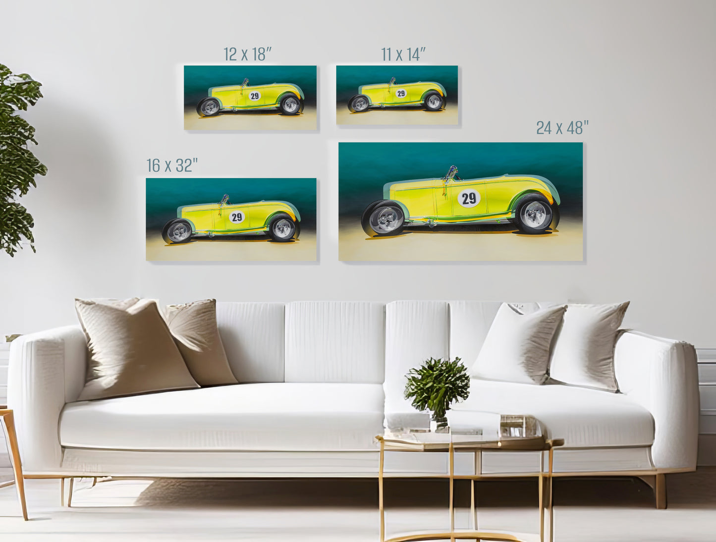 1932 Ford Roadster - Canvas Prints