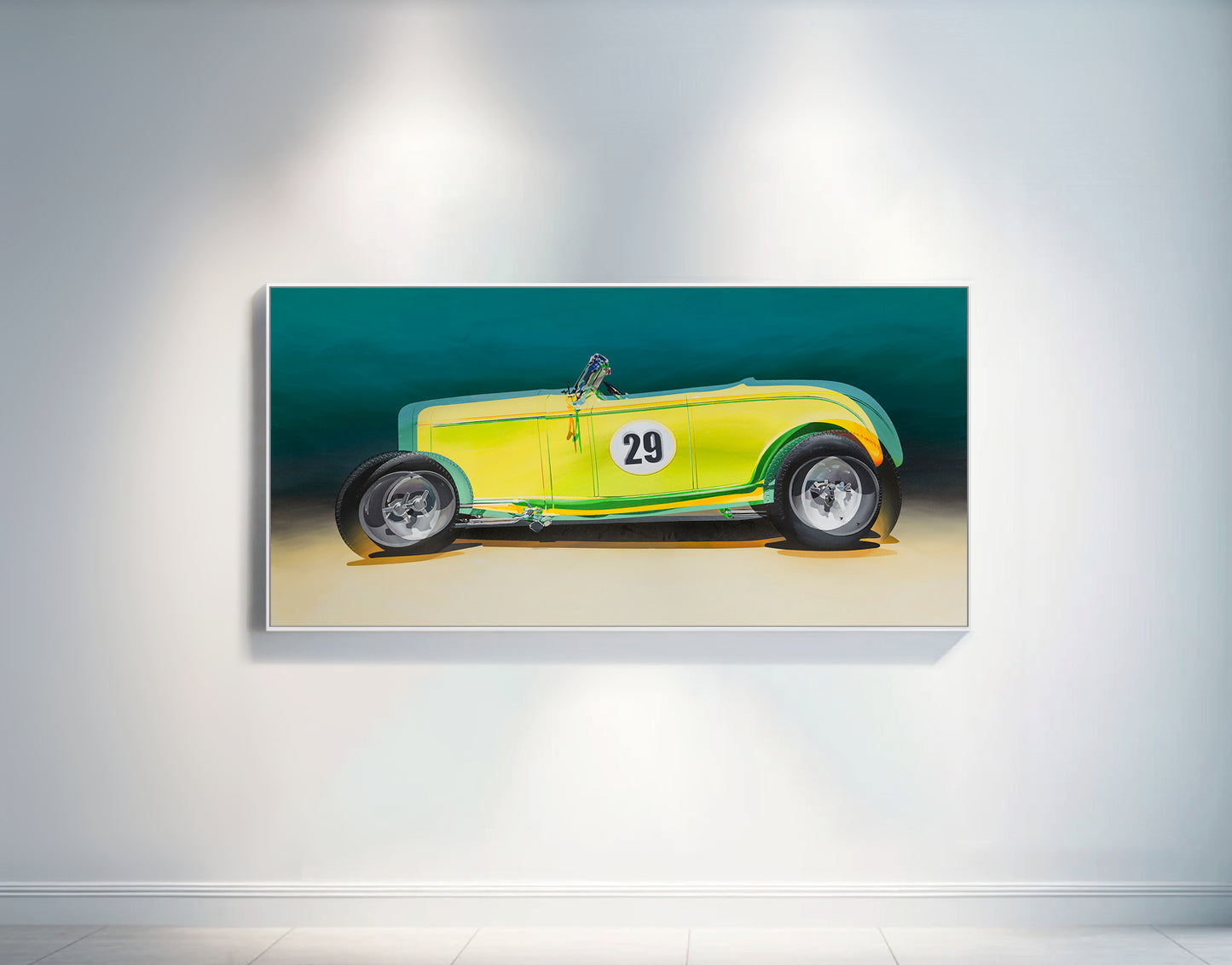 1932 Ford Roadster Number 29 Metal prints